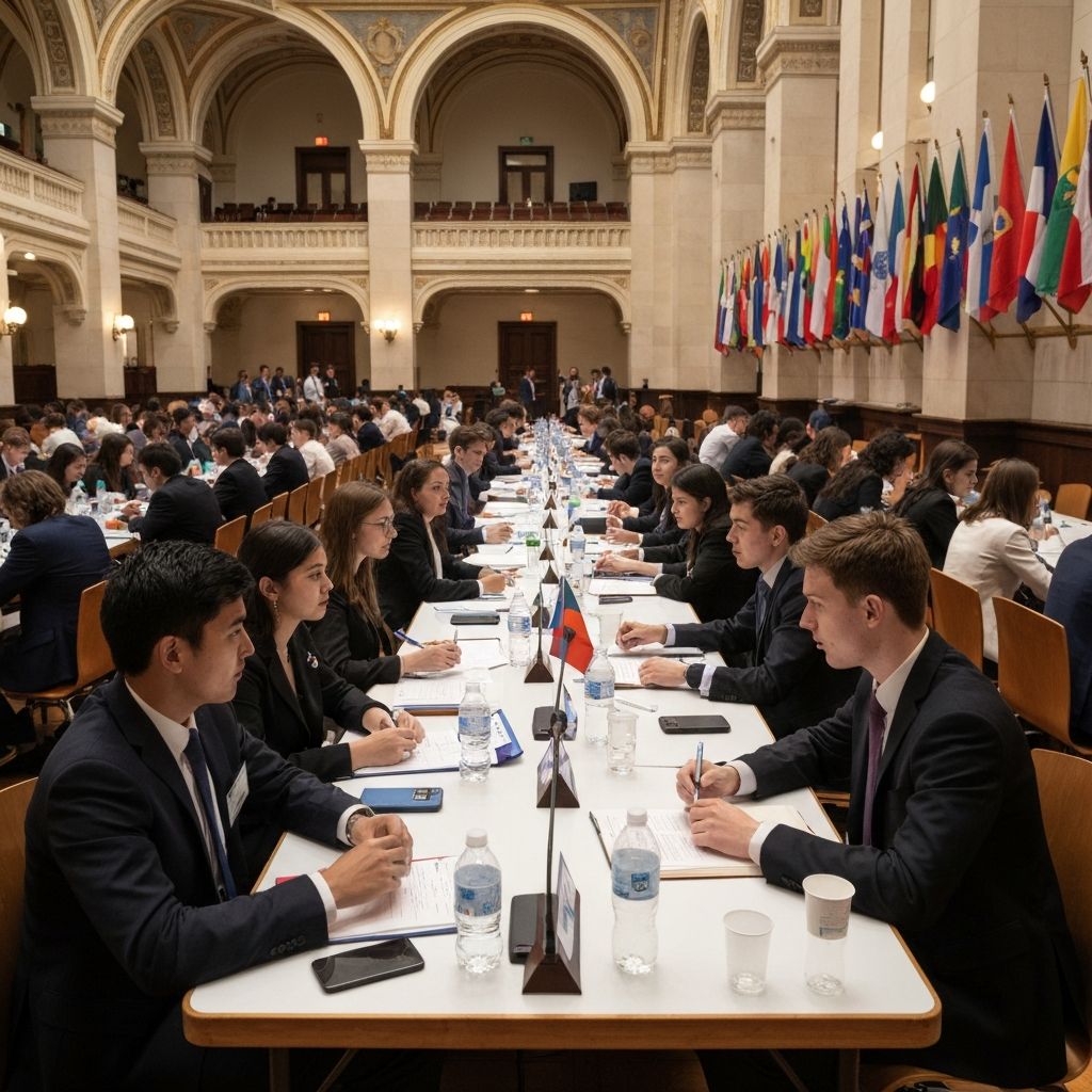 BALMUN26 conference hall