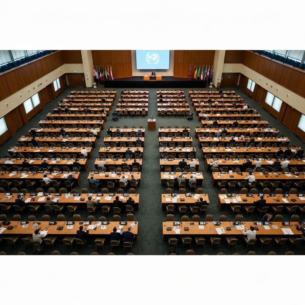 General view of the conference hall